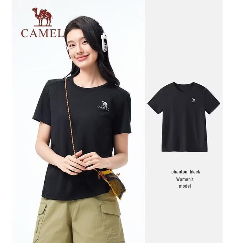

Camel Women s Quick-Dry Crew Neck T-Shirt A25BAVV052A L