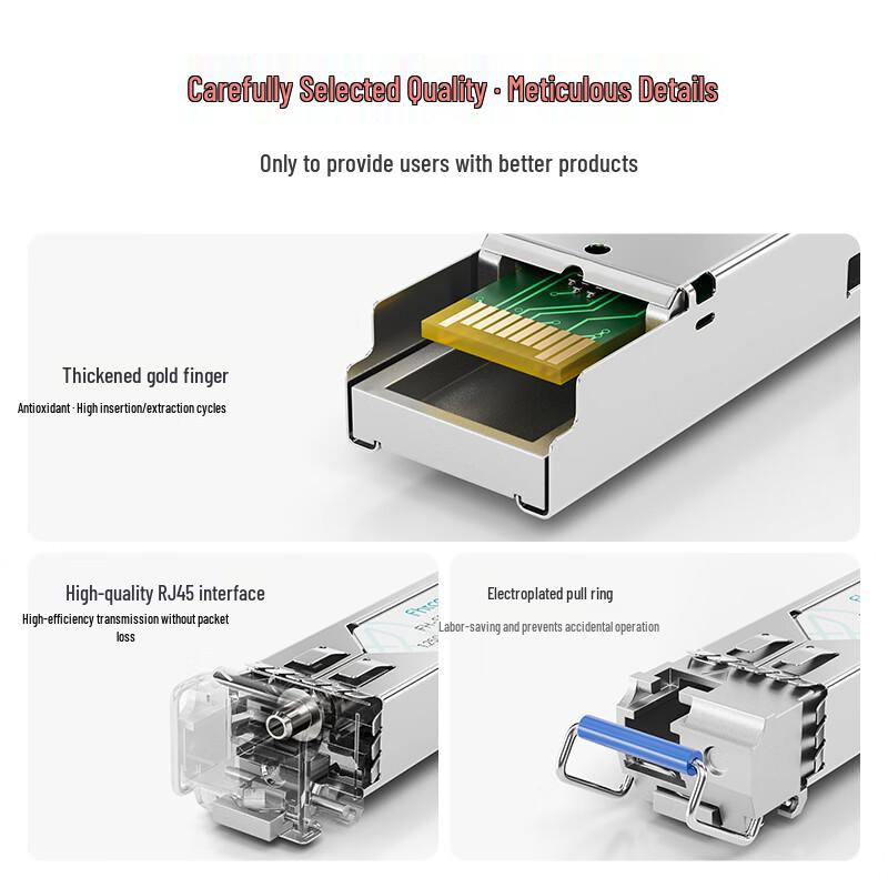 Firefly Orange SFP/SFP+ Transceiver Modules