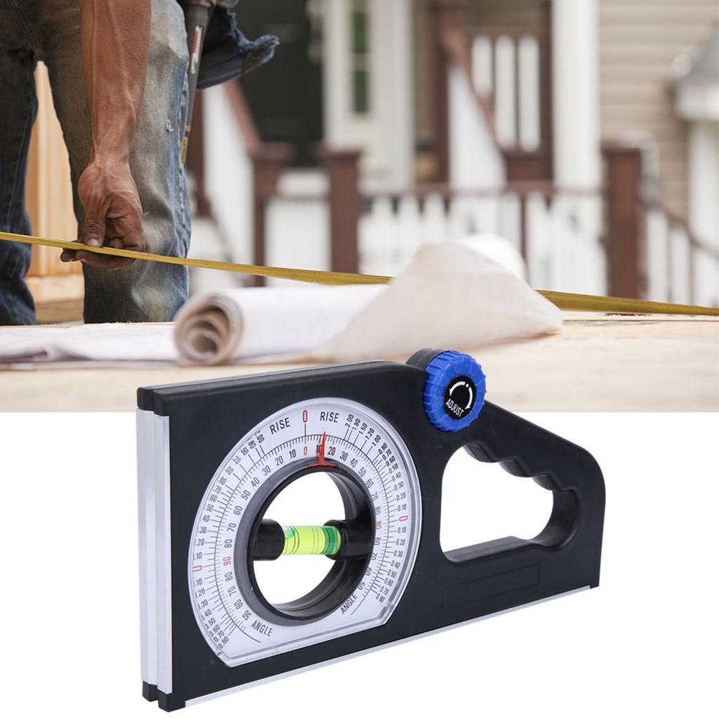 Nível de Bolha Multifuncional ABS Engenharia Inclinômetro Escala de Medição de Ângulo Ferramenta(com Magnetismo)