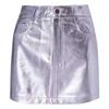 AmyLynn Womens/Ladies Metallic Pocket Mini Skirt