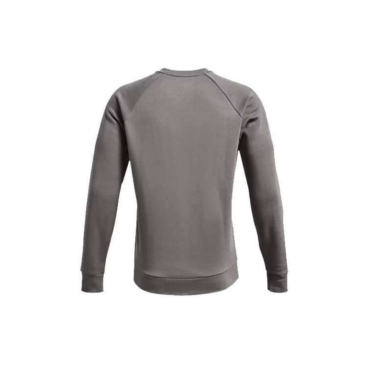 Under Armour Rival Script Camouflage Logo Print Fleece Crewneck Training Sweatshirt Men Sweatshirt Gray 1366306-066