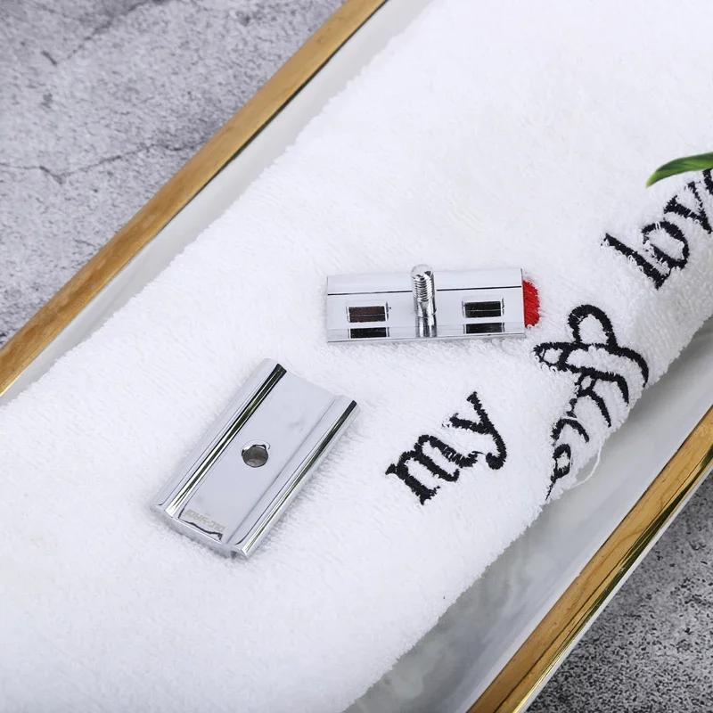 Yaqi Men's Safety Razor Head Chrome Color Mercury Beginner Friendly Razor Handle Not Included
