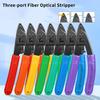 Cfs-3 Three-Port Cfs-2 Dual Port Fiber Optical Stripper Pliers Wire Strippers For Ftth Tools Optic Stripping Plier Tool