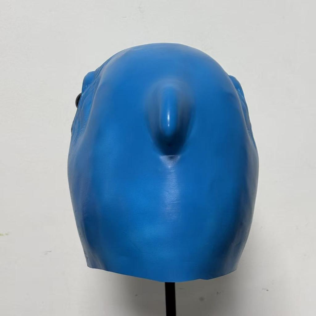 Grappig Haai Kap Masker Cosplay Zeeorganismen Blauwe Haai Latex Maskers Halloween Carnaval Verkleden Feest Kostuum Accessoires