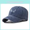 Dachshund Cotton Embroidery Vintage Dog Baseball Cap Curved Brim Outdoor Casual