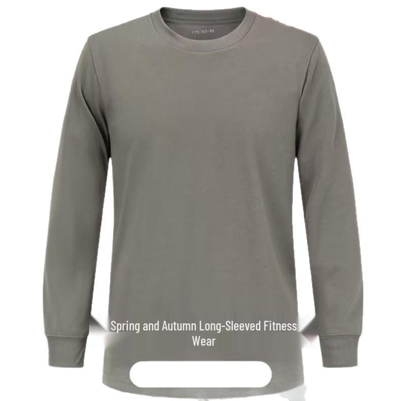 Jihua Quick Dry Long Sleeve Sports T-shirt - Breathable Outdoor Training Top