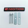 3D Metal Black Red Letters 4 MOTION Logo 4motion Car Rear Trunk Sticker Front Grille Badge Emblem Label for 4MOTION Accessories