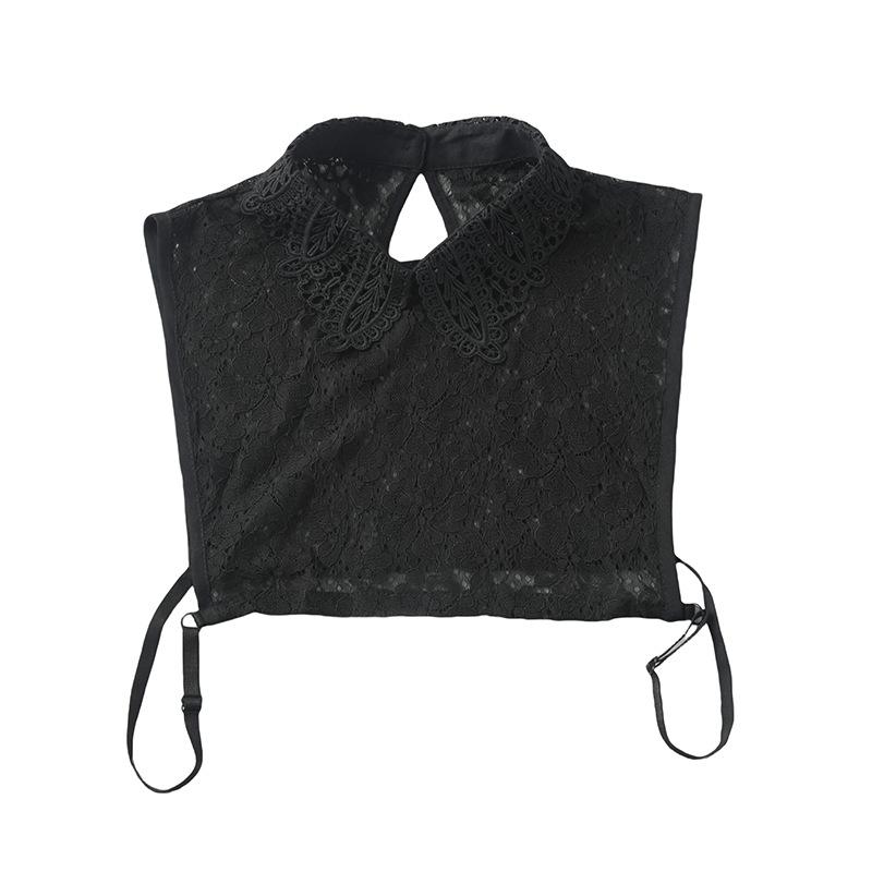 Faux col en dentelle, col décoratif polyvalent, faux col, faux col de chemise, faux col cheongsam à nœud chinois