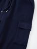 IKALOOK Boa Fleece Spandex Cargo Jogger Pants Cpt172