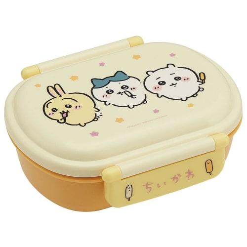 Skater Children's Lunch Box, Single Tier, 360ml, Dome-Shaped, Chiikawa, Antibacterial, Made in Japan (QAF2BAAG-A)