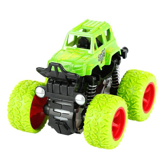 Inertia Four-Wheel-Drive off-Road Vehicle Children Simulation Model Car Anti-Shatterproof  Baby Toy