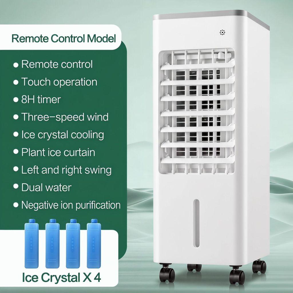 120° Air Conditioning Fan Household Air Supply Refrigeration Fan Industrial Humidification Cooling Fan