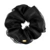 J.ESTINA LALA J Organza Hair Scrunchie - Deep Black (JALJHS2BF818FA000)