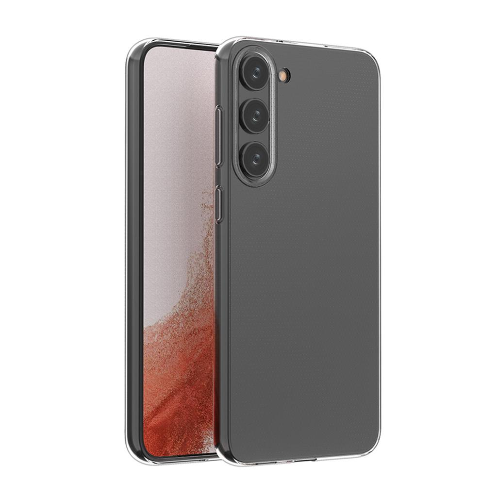 Etui Cienki Pokrowiec 0.5mm Na Samsung Galaxy S23 - Przezroczyste