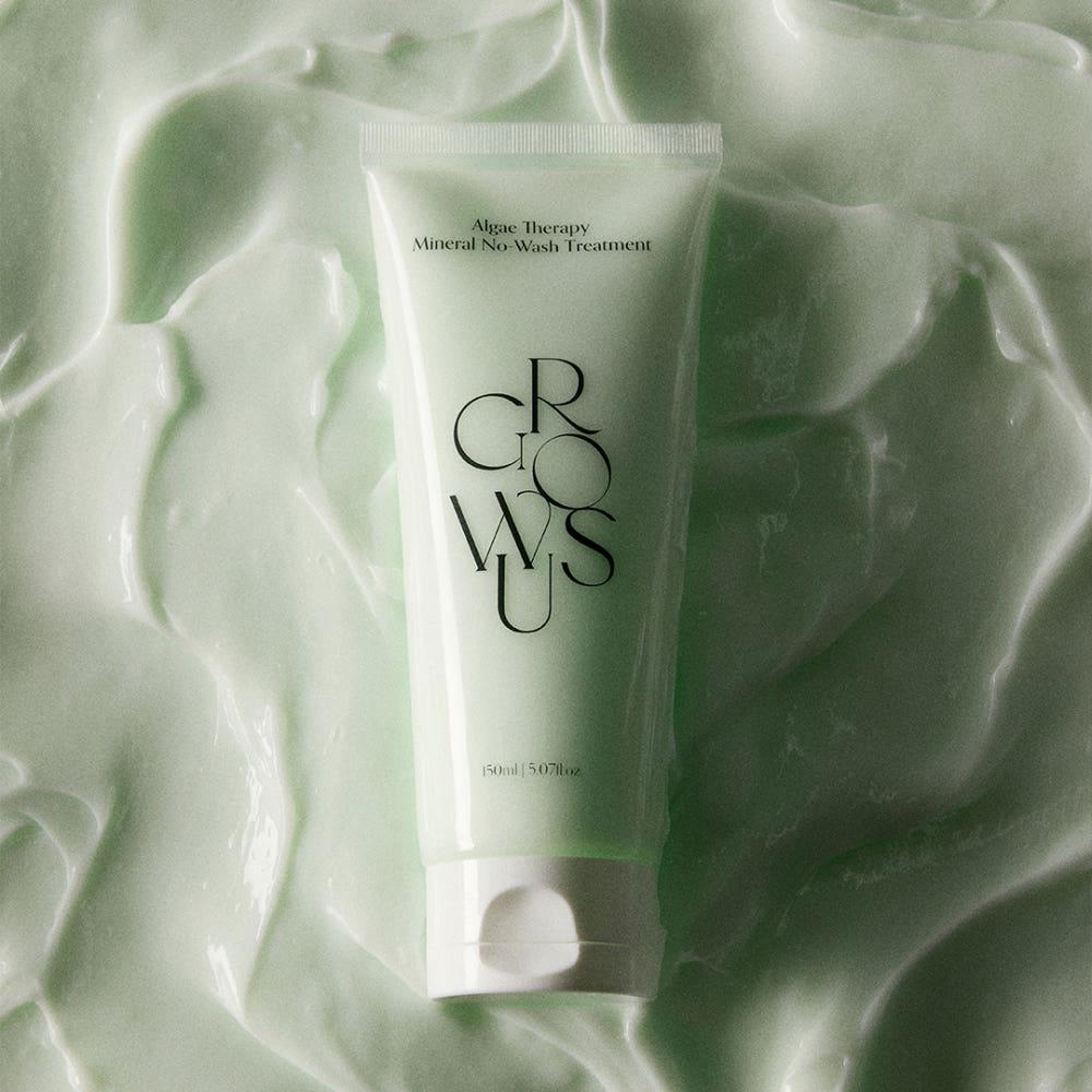 GROWUS Algae Therapy Mineral No Wash Treatment Nourishing Softening 150ml Korean Hair Care Leave In Conditioner