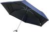 Rose Industry RIC Sun and Rain Umbrella 60cm Round Mini Folding Umbrella Plain Navy 61601102