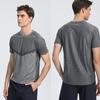 2024 European Men's Quick-Dry Short Sleeve Sports T-Shirt - Summer Fitness & Casual Running Top
