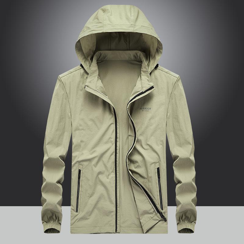 Куртка мужская весна и осень повседневная универсальная модная спортивная куртка — фото 3