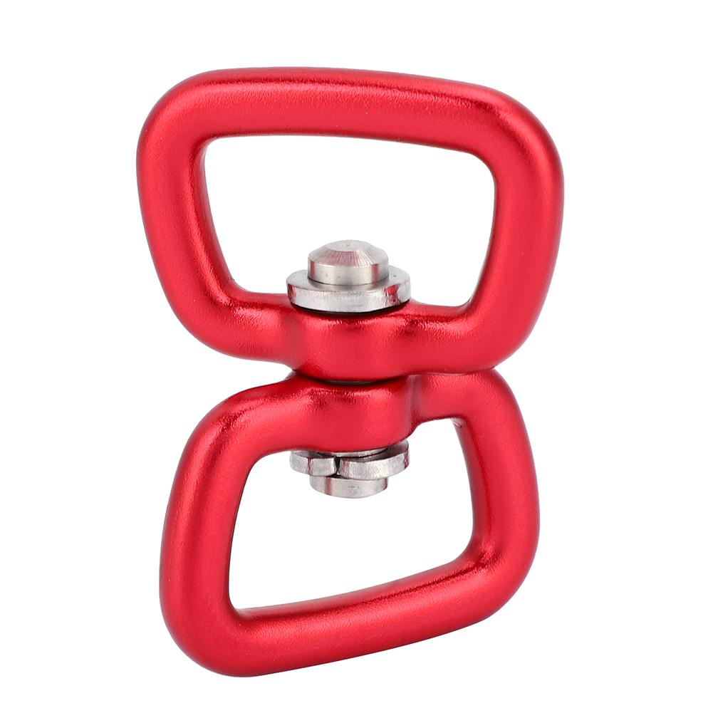Outdoor Aluminum Alloy Key Connection Buckle Adapter Black