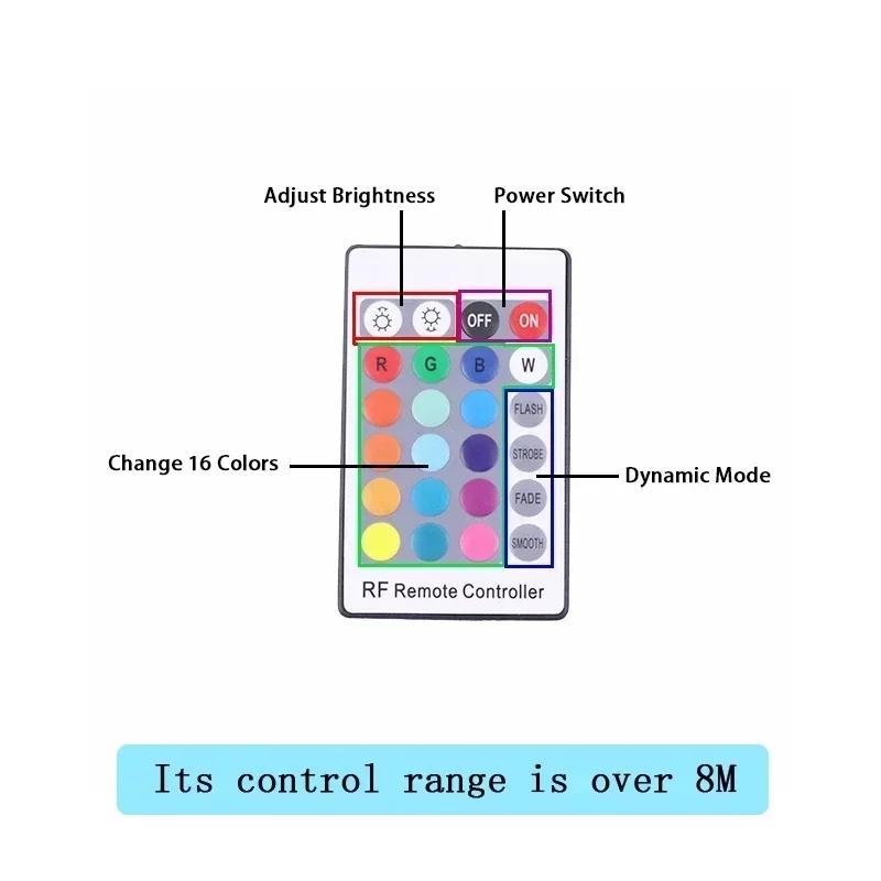 High Quality for BMW 3 Series E46 Compact 2001-05 Angel Eyes Light RF DRL Controller - 16 Color Options, 4 Flash Modes,
