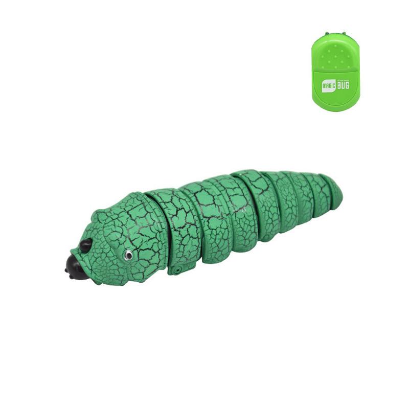 Remote Control Caterpillar Worm Mock Fake Insect Animal Toy RC Bug Prank Toy Novelty Electronic Pets Adults Party Toy Kids Gift