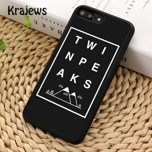 

Krajews Twin Peaks poster Soft Phone Case Cover For iPhone 17 Air 16 15 14 plus 11 12 13 pro max coque Shell Fundas iPhone 13