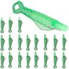 20pcs Fish Type Automatic Needle Threader DIY Tool Home Hand Sewing Machine Device Thread Auto Needle Cross Stitch Sewing Access
