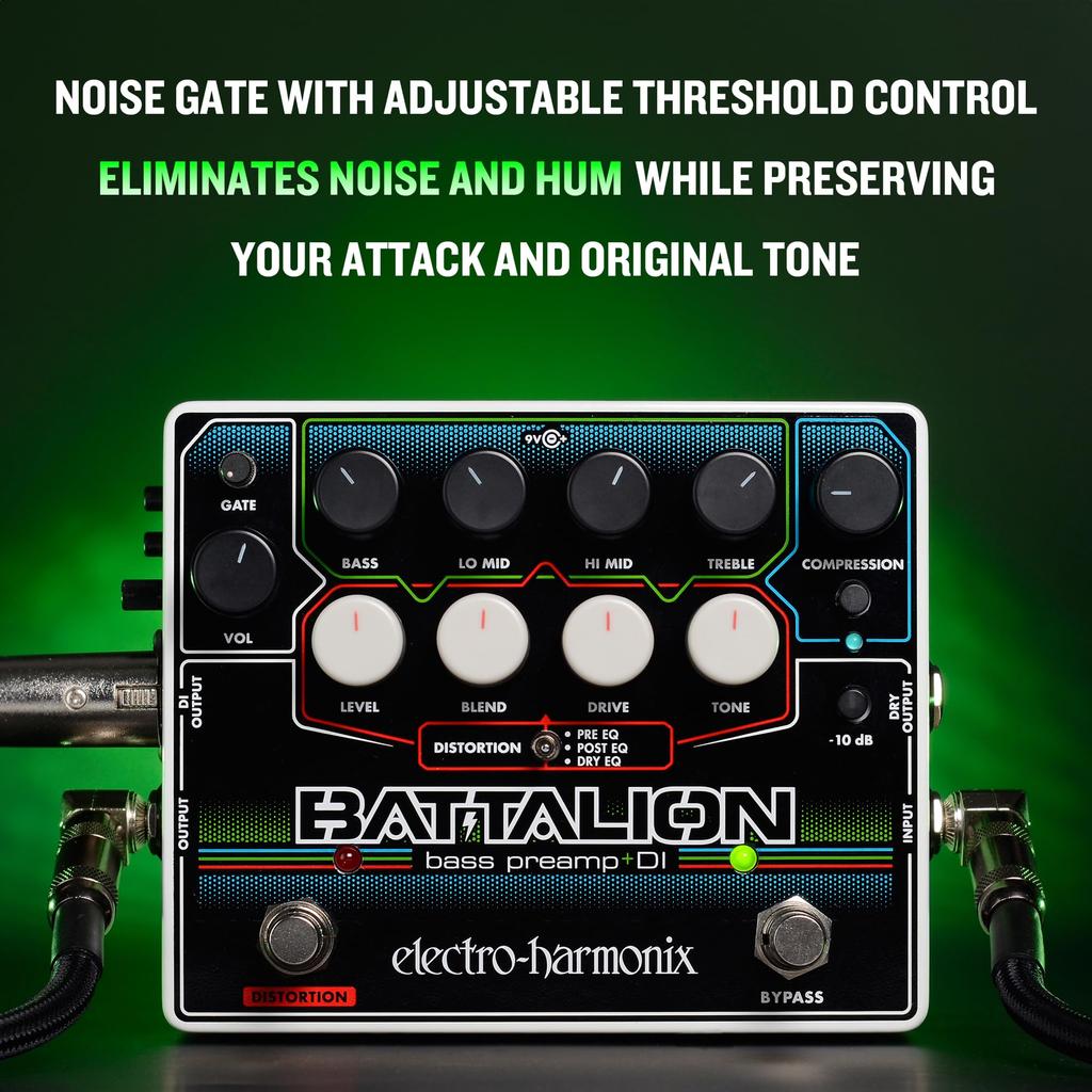 Battalion Bass Effects Electro-Harmonix Preamp/DI