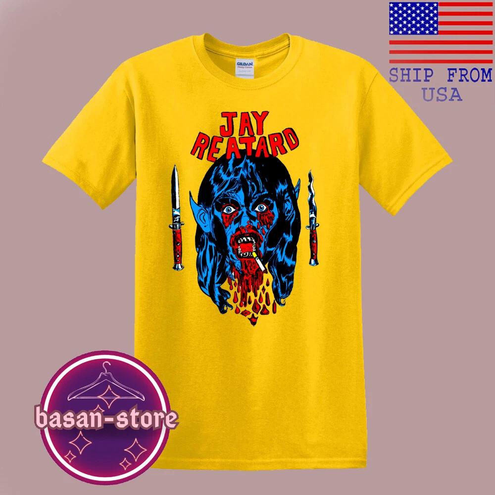 Jay Reatard Men s Yellow T-Shirt Tee Top Unisex S