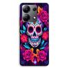 Etui Dla Xiaomi Redmi Note 13 4G Fioletowa kolorowa czaszka Maniacase