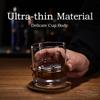 Rocks Whiskey Glasses Set With Simple Lines Dishwasher Safe Cocktail Drinking Glasses Ideal Rocks Glassware for Special Moments