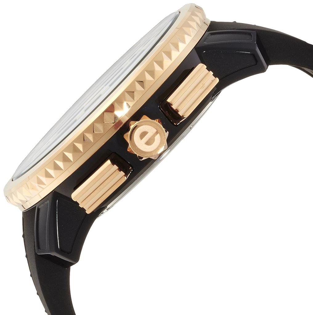 TENDENCE Gulliver 47 Watch Black Dial Stainless Steel Mineral Glass Quartz 47MM TY460011