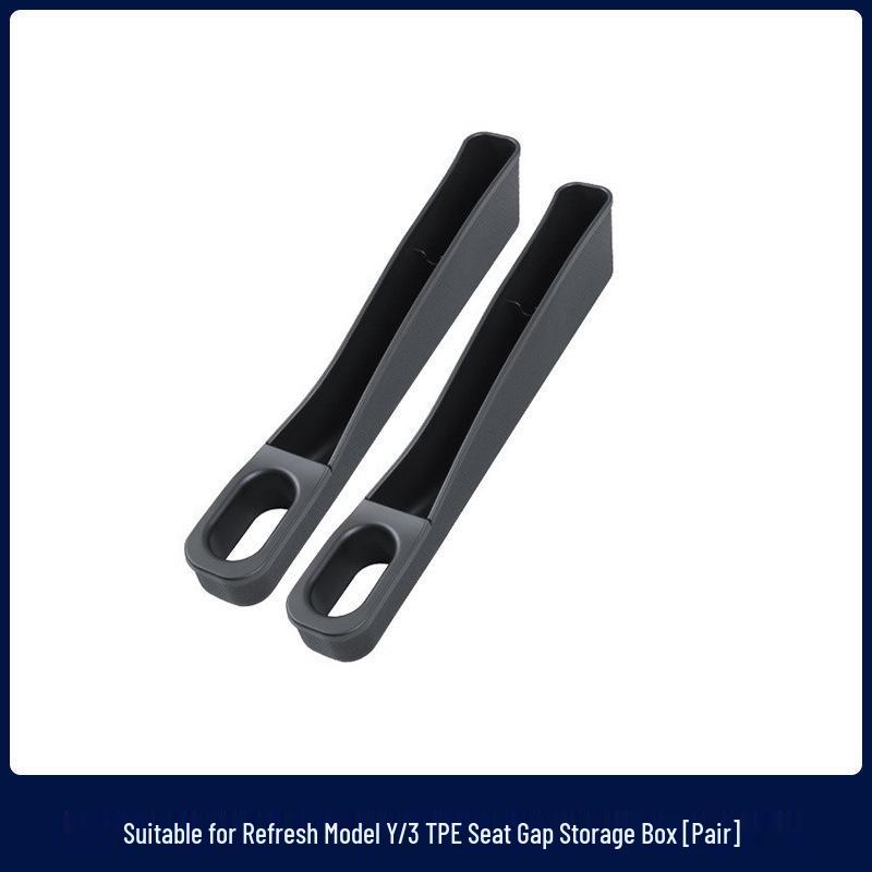 Tesla Model Y/3 Seat Gap Storage Box – TPE Material