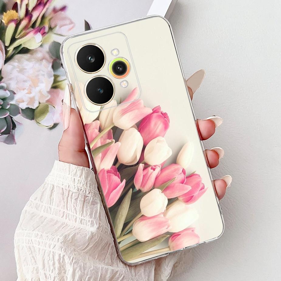 For Realme 15 Case Realme15 Pro RMX5101 Luxury Fashion Painted Cover Soft Slim Phone Case For Realme 15 Pro 5G Back Cover Bumper