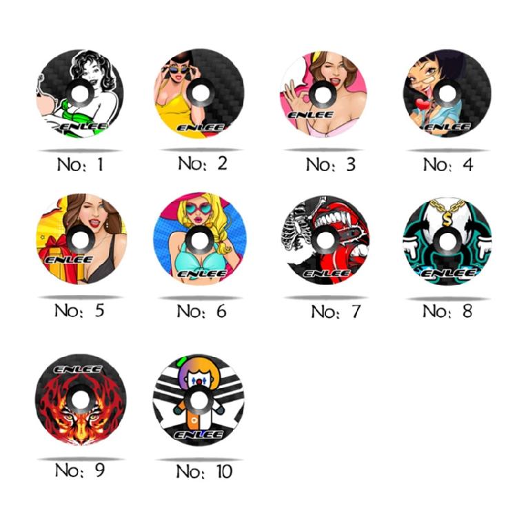 Nakrętka Top Cap widelca przedniego roweru, Nakrętka i Śruba sterów rowerowych, Pokrywa dekoracyjna do jazdy