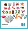 23-Piece Early Education Wooden Puzzle for Kids: Vegetables, Fruits, Animals, Transportation
