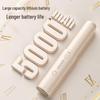 Lipstick Style Portable Wireless Straightener & Curler with Rechargeable USB, Dual-Use Large Capacity Clamp