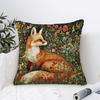 Vikama Vintage Forest Fox Pillowcase Machine Washable Home Decor Inspired By William Morris'S Dream Fox Suitable For Any Room