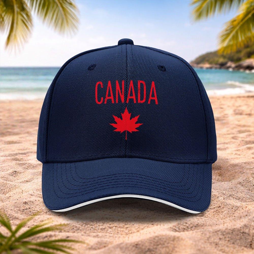 Canadian Maple Leaf Baseball Cap  Adjustable Lightweight Unisex Hat for Unisex  Women