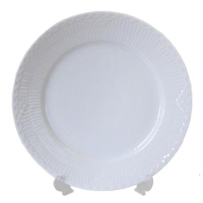 Royal Copenhagen 128 Weiße Halbspitze 622 Teller 22cm Flach [Artikel]