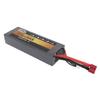 7.4V  Battery 5200mAh 2S 50C Hard Case Lithium Polymer Battery with T Plug for 1/8 1/10 RC Cars