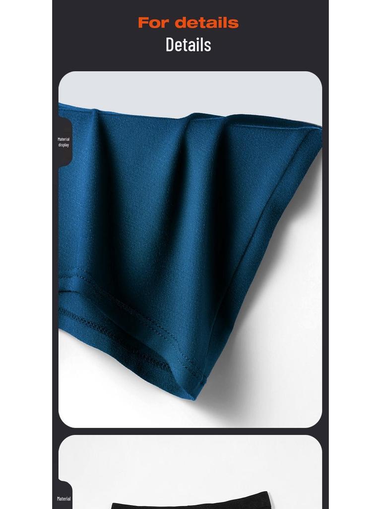 Męskie bokserki Aoyuan typu bullet z separacją, oddychające