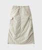 Noir For Woman Padded Parachute Skirt (Cream)