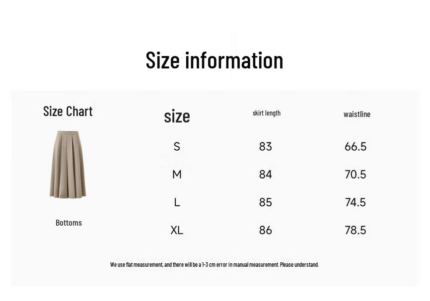 Women's Pleated A-Line Midi Skirt