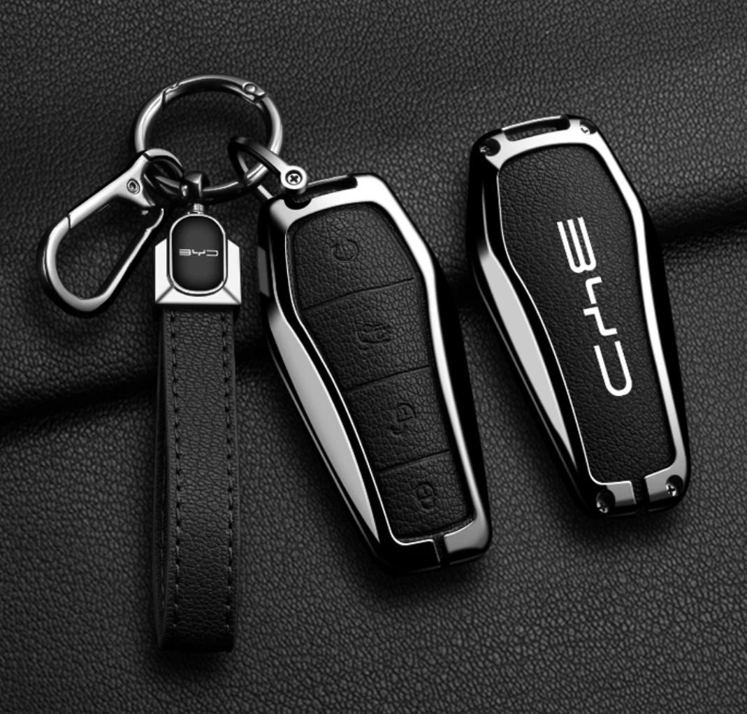 

Car Accessories Key Case Holder Cover Chain For BYD Atto 3 Han EV Dolphin Durable Second Song Pro Tang Dm QIn PLUS MAX Yuan