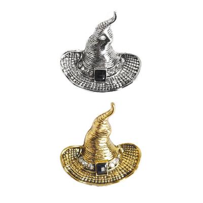 Popular Wizard Hat Brooch - Magic Academy Style Pin Badge