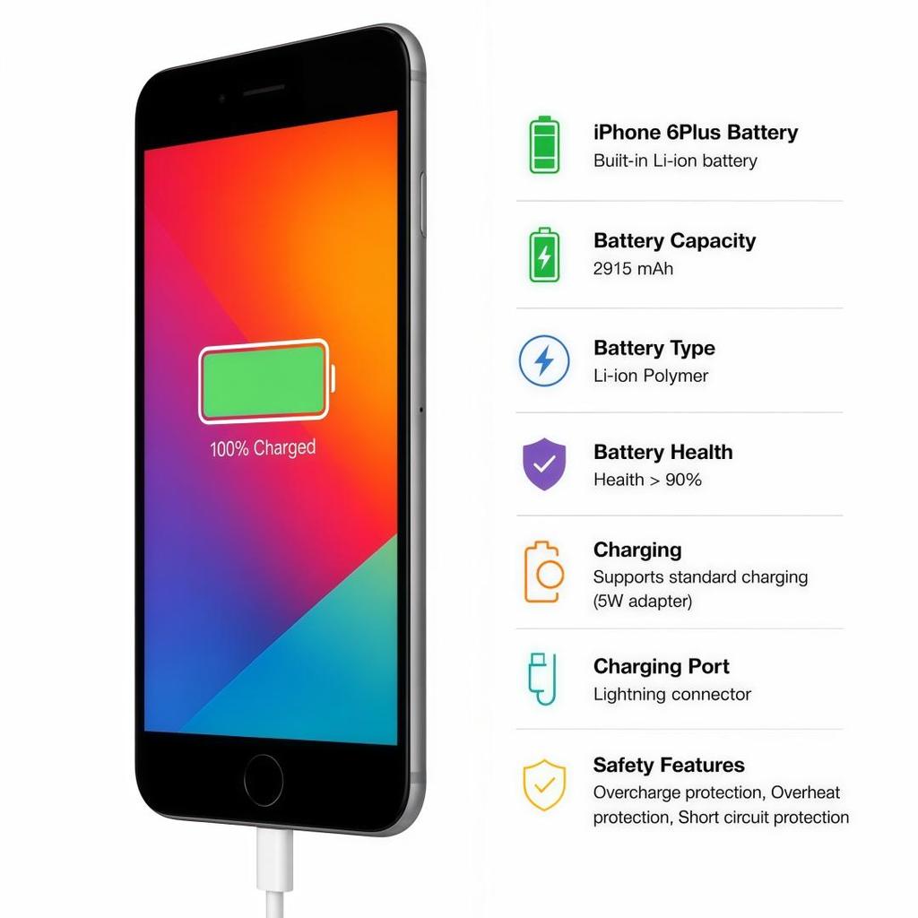Refurbished Apple iPhone 6 Plus 128GB Black/Gold/Silver 5.5" Big Screen Smartphone Unlocked Global Version
