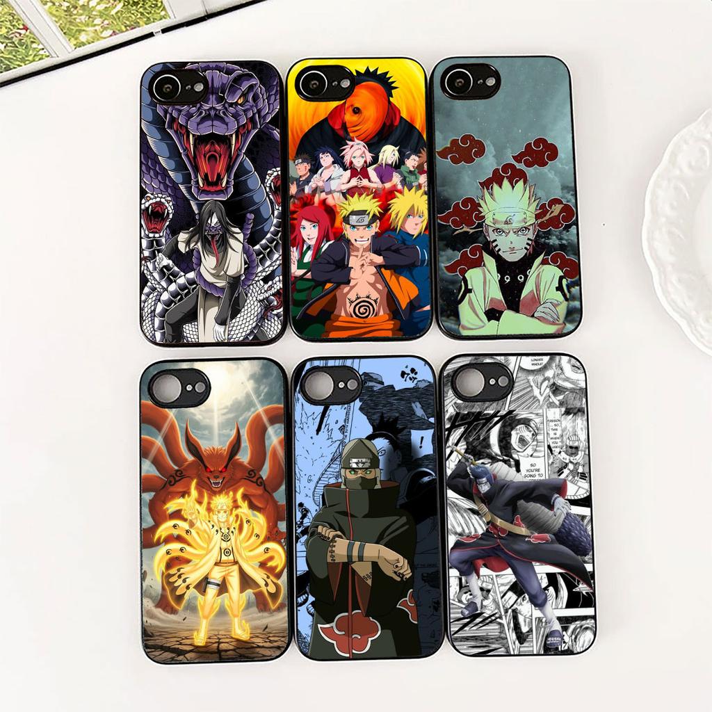KISAME Akatsuki Narutos Anime Silicone Cover for Apple iPhone 17 12 13 Pro Max Mini ProMax 7 + 8 Plus Air 8+ Coque Phone Case