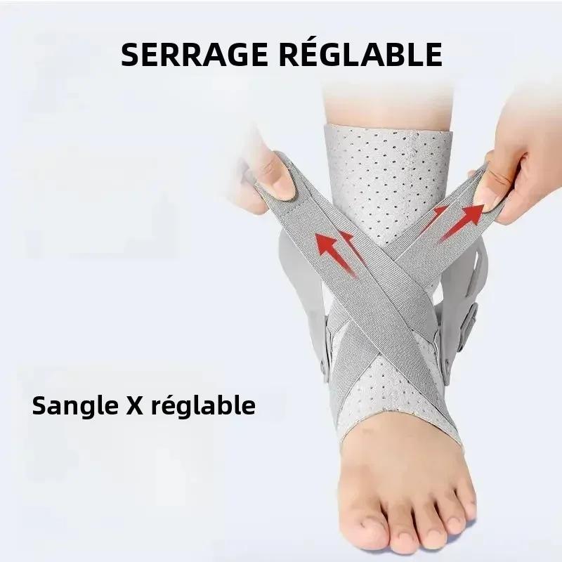 1/2 Stück Knöchelbandage für verstauchten Knöchel zur Unterstützung mit seitlichen Stabilisatoren für Männer Frauen Knöchelschiene Stabilisator Erholung Sehnenentzündung