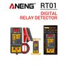 Kit Elettricista Auto Portatile ANENG BF01 Tester Liquido Freni Relè Auto RT01 Tester di Tensione 12V/24V Rilevatore Relè 4/5 Pin Analizzatore Olio Freni Strumenti di Test
